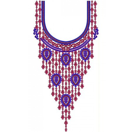 New Neck Embroidery Design 22132