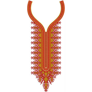 New Neck Embroidery Design 22133