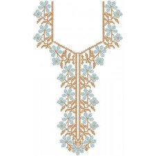 New Neck Embroidery Design 22134