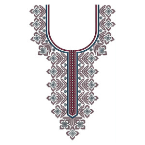 New Neck Embroidery Design 22137