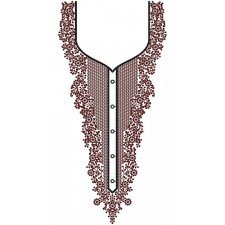 New Neck Embroidery Design 22138
