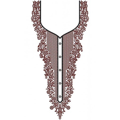 New Neck Embroidery Design 22138