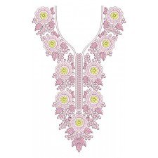 New Neck Embroidery Design 22143