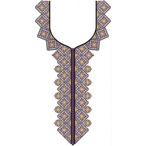 New Neck Embroidery Design 22144