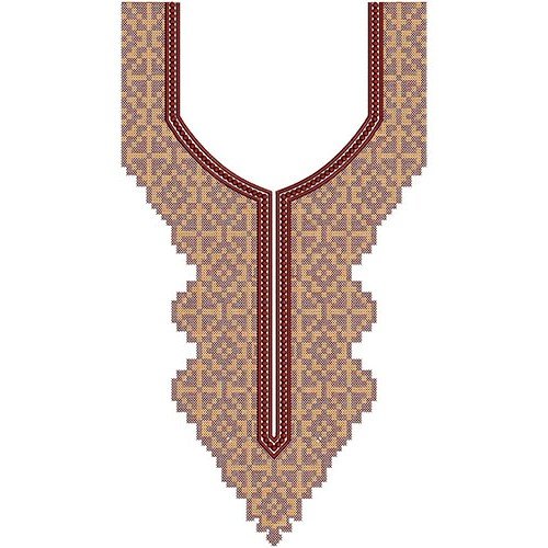 New Neck Embroidery Design 22146