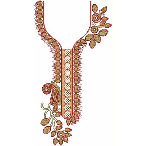 New Neck Embroidery Design 22149