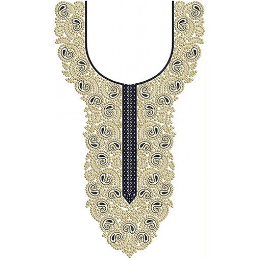 New Neck Embroidery Design 22150