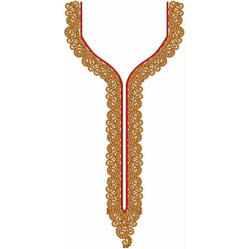 New Neck Embroidery Design 22153