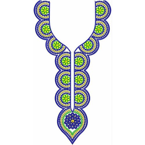 Traditional Mexican Clothes Embroidery Design 22237