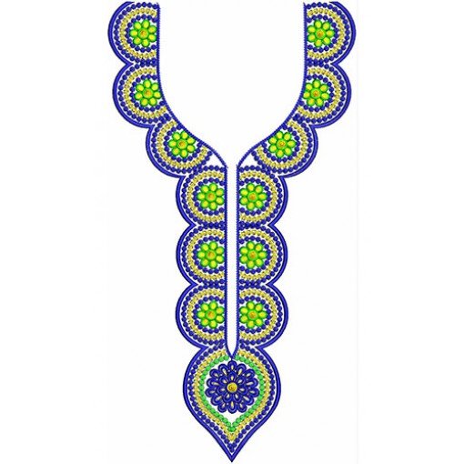 Traditional Mexican Clothes Embroidery Design 22237