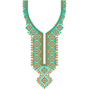 African Agbada Embroidery Design