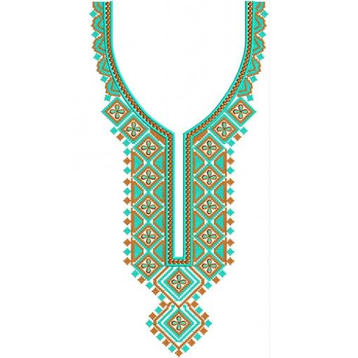 African Agbada Embroidery Design