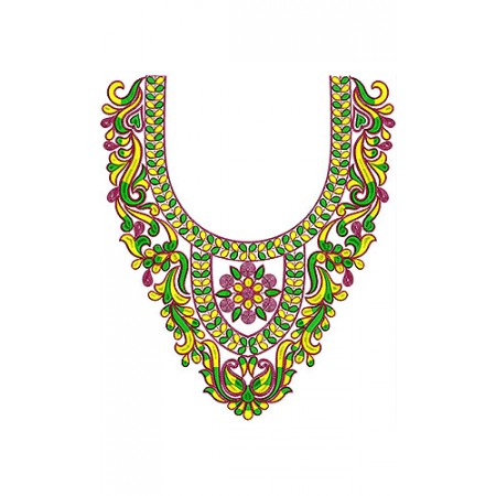 2014 Latest Fashion Cording Embroidery Design