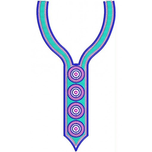 Yoruba Neck Embroidery Design 22317