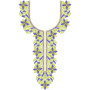 African Neck Embroidery Design 22445