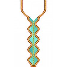 Egyptian Neck Embroidery Design 22590