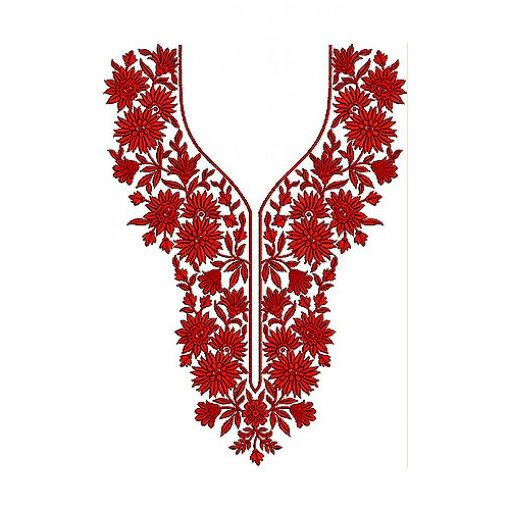 Bridal Style Red Black Matching Neck Yoke Gala Design Bridal Style Red Black Matching Neck Yoke Gala Design