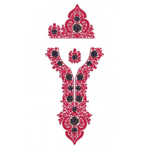 Latest Neck Embroidery Design 22950