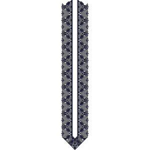 Mens Neck Embroidery Design 22975