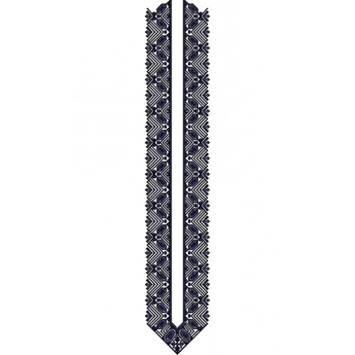 Mens Neck Embroidery Design 22975