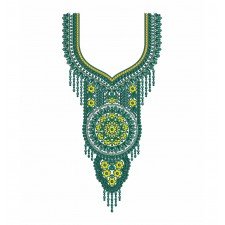 Jalabiya Caftan Embroidery Neck