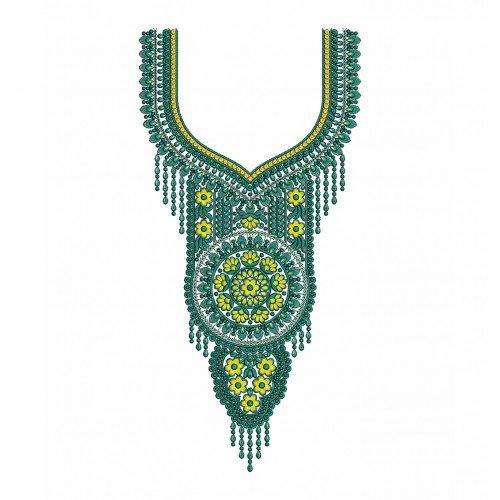 Jalabiya Caftan Embroidery Neck