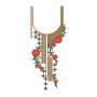 Neck Machine Embroidery Designs 23058