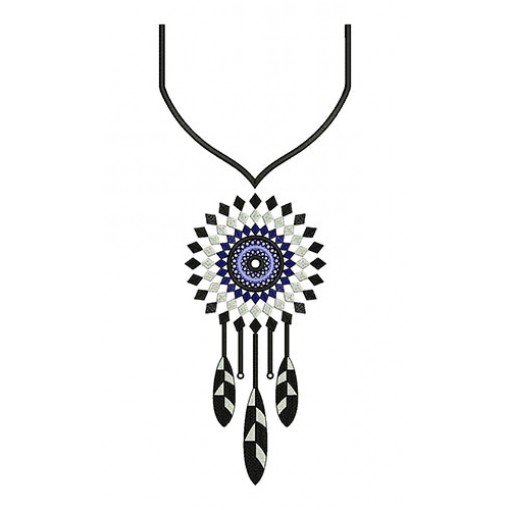 Neck Embroidery Design 23180