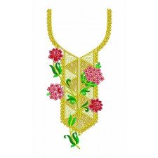 New Neck Embroidery Design For Kurti 23208