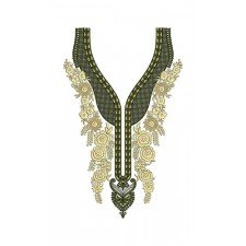 Stylish Neck Embroidery Design 23213