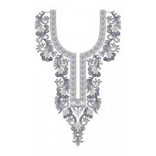 Mexican Neck Embroidery Design 23262