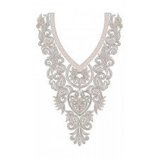 Armenia Neck Embroidery Design 23263