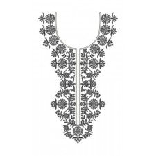 Latest Neck Embroidery Design 23264