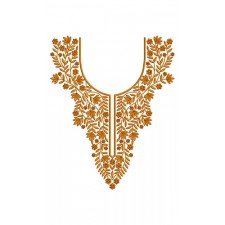 Short Neck Embroidery Design 23339