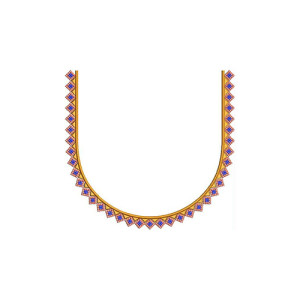 Simple Neckline Design 23342