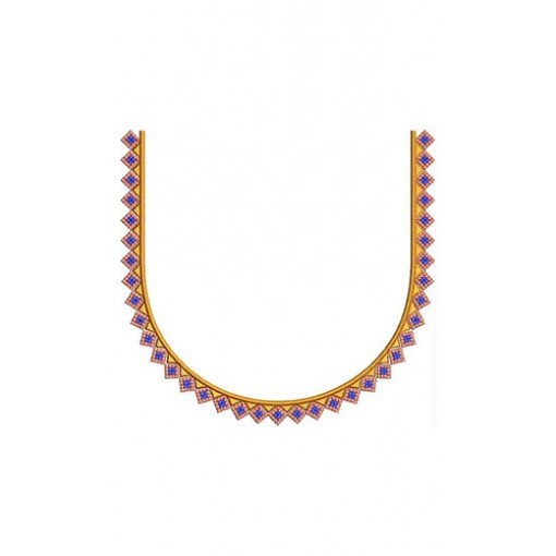 Simple Neckline Design 23342