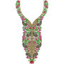 New Neckline Embroidery Design 23379