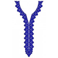 Machine Embroidery Necklace Designs 23539