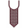Zigzag Line In Round Shape Neck Design