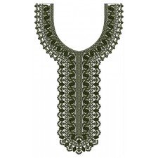 Dashing Designer Neck In Embroidery 23807