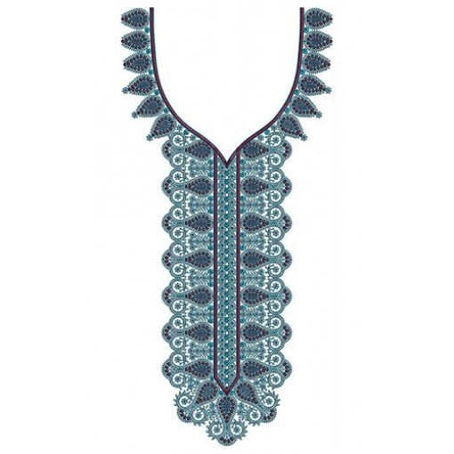 Ravishing Neck Design In Embroidery 23869