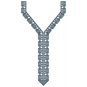 Divergent Cross Stitch Neck Design In Embroidery
