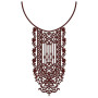 Ornate Baroque Scroll Neckline Embroidery Design
