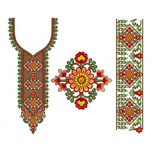 Pleasing Neck Design In Embroidery 24429 Pleasing Neck Design In Embroidery 24429