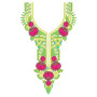 Blade Cutting Thread Effect Embroidery Design