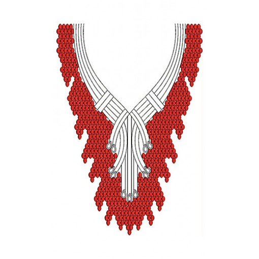 Splendid Neck Design In Embroidery 24486
