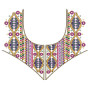 25200 Neck Embroidery Design