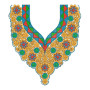 Neck Embroidery Design