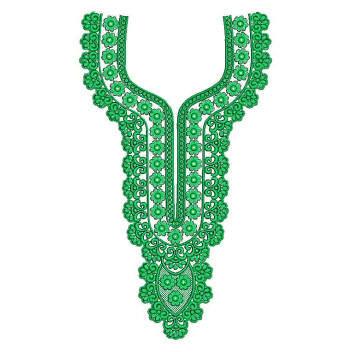 Neck Embroidery Design