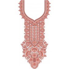 African Kaftan Embroidery Design 25420